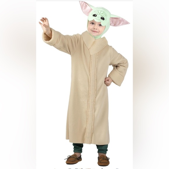 🎃🎃BABY YODA COSTUME 3-4T 🎃🎃 - Picture 1 of 5